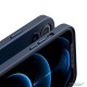 Baseus iPhone 12 Pro Max 6.7-Inch Leather Original Magnetic Case Blue